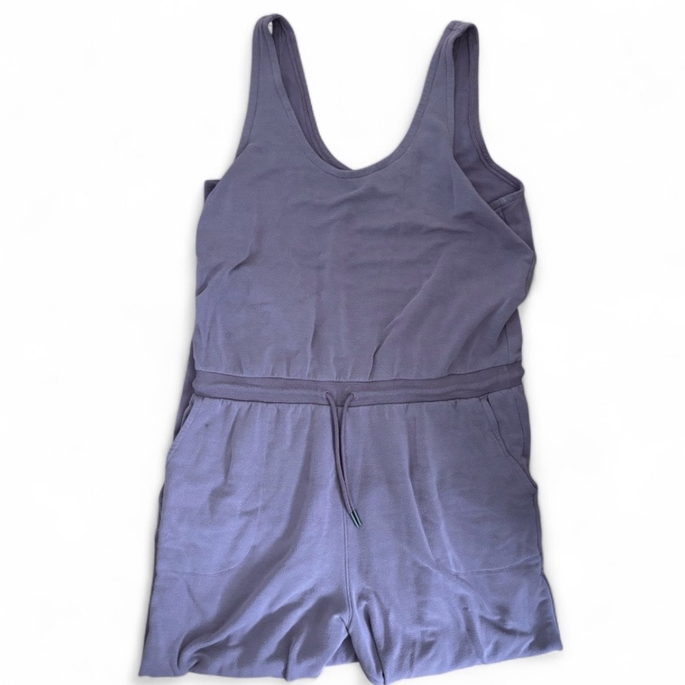 Mauve Sleeveless Jogger Jumpsuit | XL - Picture 5 of 7